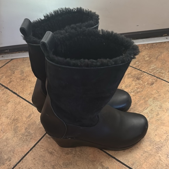No. 6 Shearling Clog boots - Picture 6 of 9